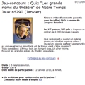 Jeu concours 9572